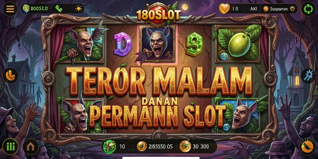 Screenshot menampilkan gameplay menegangkan di dalam dunia horor.