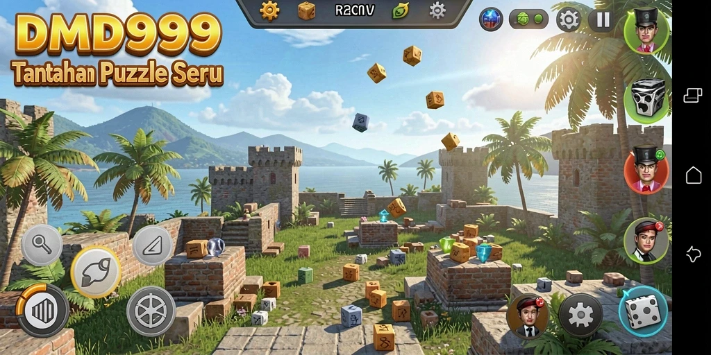 Tampilan gameplay DMD999 yang seru dan menantang.