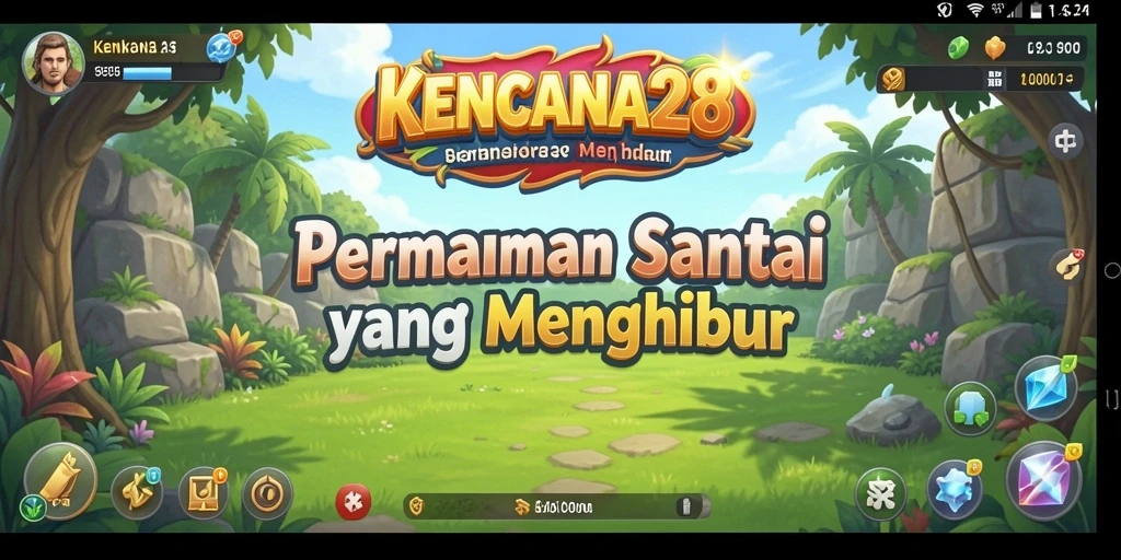 Tangkapan layar KENCANA28 menampilkan gameplay menyenangkan dan santai.