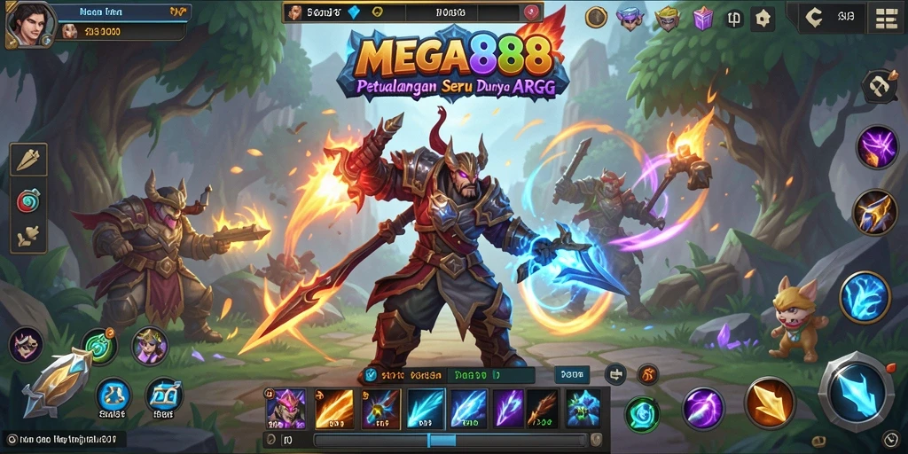Gameplay seru dan grafik menawan di MEGA888.