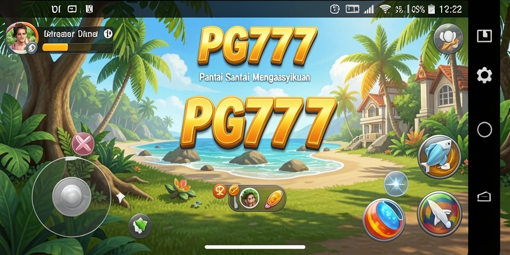 Tampilan seru dan menarik dari gameplay PG777 yang casual.