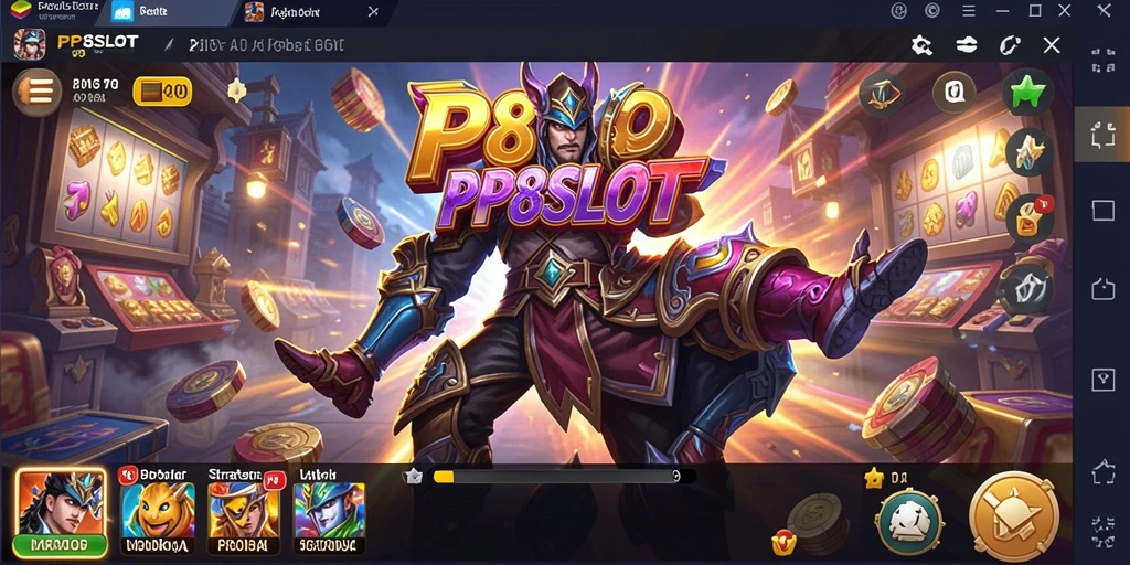 Screenshot gameplay <strong>PP8SLOT</strong> menunjukkan strategi mendalam dan pertempuran seru.