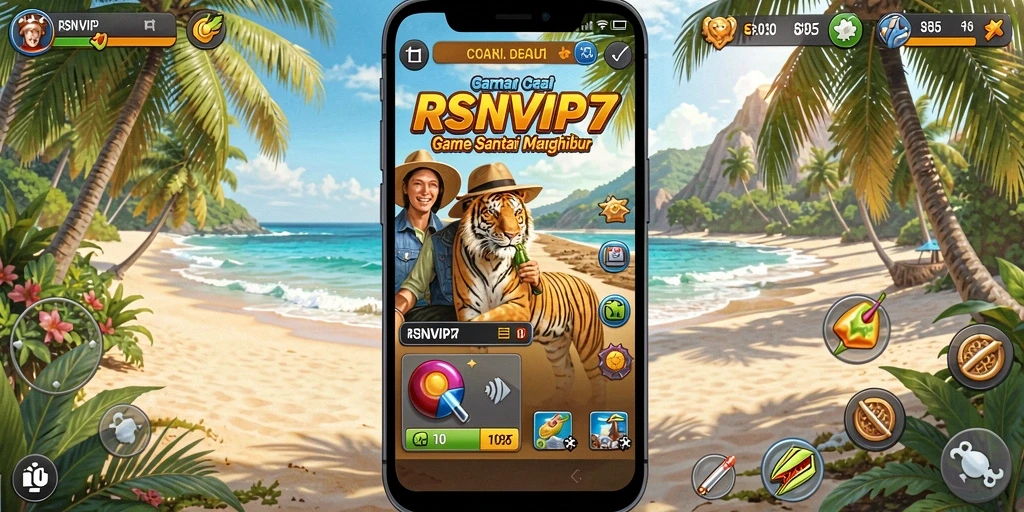 Tampilan gameplay RSNVIP7 yang cerah dan menyenangkan.