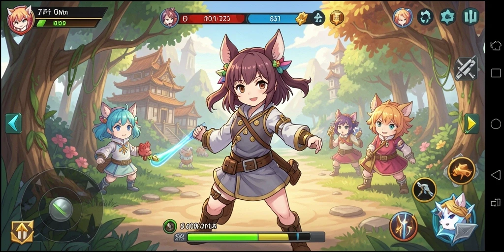 Tampilan gameplay ZK9 yang menawan dan penuh aksi.